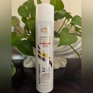 Scalp Therapy Anti-aging treatment with steam cells.